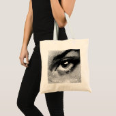 Tote Bag Conception des yeux pointus fourre-tout (Devant (produit))