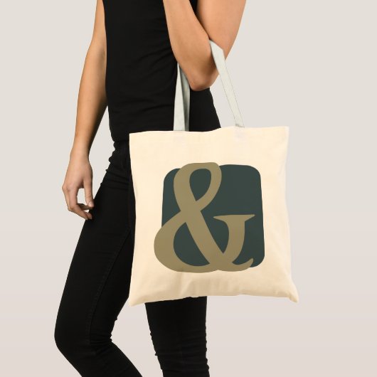 Tote Bag Conception d'esperluète (Devant (produit))