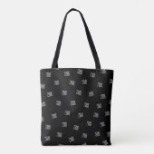 Tote Bag Conception disposée aléatoirement, logo ou image d (Dos)