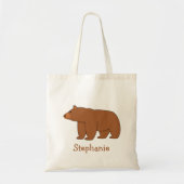 Tote Bag Conception d'ours (Devant)