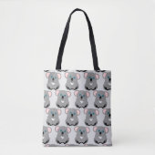 Tote Bag Conception d'ours koala sur fond de n'importe quel (Devant)