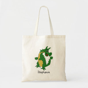 Tote Bag Conception Dragon Vert