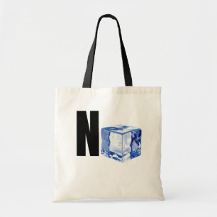 Tote Bag Conception drôle et minimaliste Ice Cube