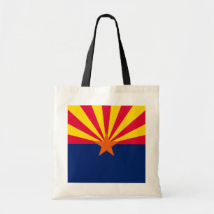 Tote Bag Conception du drapeau de l'État de l'Arizona
