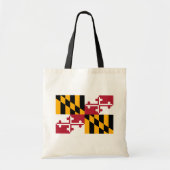 Tote Bag Conception du drapeau de l'État du Maryland (Devant)