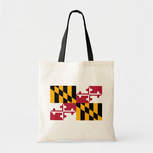 Tote Bag Conception du drapeau de l'État du Maryland (Devant)