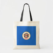 Tote Bag Conception du drapeau de l'État du Minnesota (Devant)
