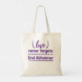 Tote Bag Conception Du Mois De Sensibilisation À Alzheimer (Dos)