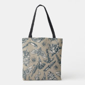 Tote Bag Conception du tatouage rétroactif (Dos)