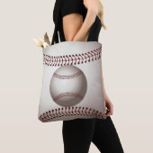 Tote Bag Conception d'une balle de base (De près)