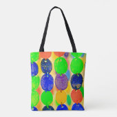 Tote Bag Conception dynamique de chaîne de perles (Dos)