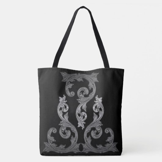 Tote Bag Conception élégante de Goth (Dos)