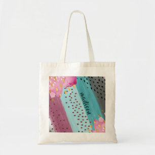 Tote Bag Conception en pastel abstraite de scintillement