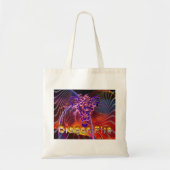 Tote Bag Conception époustouflante de feu de dragon (Devant)