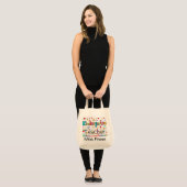 Tote Bag Conception faite sur commande mignonne (Devant (modèle))