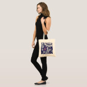 Tote Bag Conception Florale 22 (Devant (modèle))