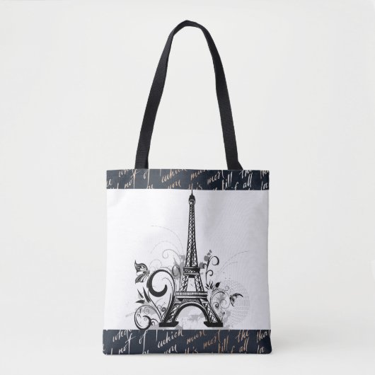 Tote Bag Conception Fourre-tout de Paris (Devant)