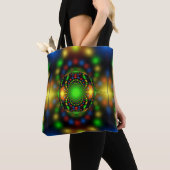 Tote Bag Conception fractale de l'ornement de Noël-29440 (De près)