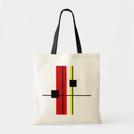 Tote Bag Conception géométrique (Devant)