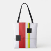Tote Bag Conception géométrique (Dos)