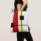 Tote Bag Conception géométrique (De près)