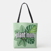 Tote Bag Conception Graphique Botanique Moderne (Dos)