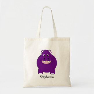 Tote Bag Conception Hippopotame Personnalisé 