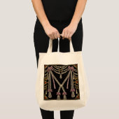 Tote Bag Conception inspirée de Marie Antoinette avec des b (Devant (produit))