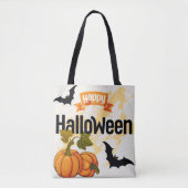 Tote Bag Conception Joyeux Halloween (Devant)