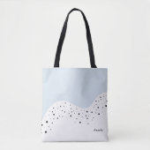 Tote Bag Conception minimale avec points (Devant)