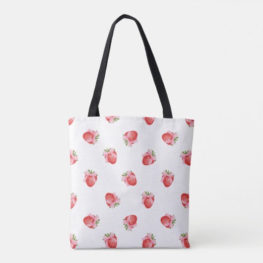 Tote Bag Conception moderne de la fraise mûre (Dos)