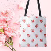 Tote Bag Conception moderne de la fraise mûre