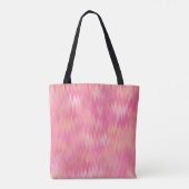 Tote Bag Conception moderne d'Ikat - couleurs des Caraïbes (Dos)
