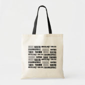 Tote Bag Conception moderne fraîche pour des professeurs : (Devant)