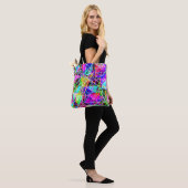 Tote Bag Conception Motif Abstraite dynamique (Sur le modèle)