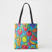 Tote Bag Conception Motif fruitée (Devant)