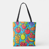 Tote Bag Conception Motif fruitée (Dos)