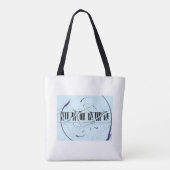 Tote Bag Conception musicale étirée (Dos)