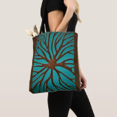 Tote Bag Conception orientale de racine de cuir élégant de (De près)