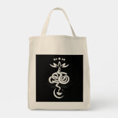 Tote Bag Conception originale pour l'impression Snake 2025, (Dos)