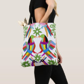 Tote Bag Conception Otomi moderne III (De près)