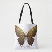 Tote Bag Conception papillon déesse (Devant)