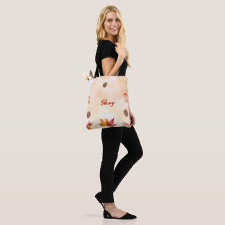 Tote Bag Conception personnalisée de feuilles d'automne de