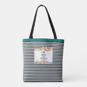 Tote Bag Conception personnalisée du logo de la maman (Dos)