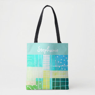 Tote Bag conception personnalisée fourre-tout abstrait