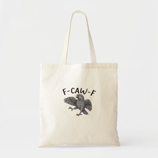 Tote Bag Conception propre minimale F Caw F (Devant)