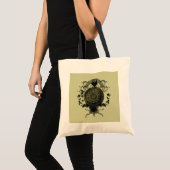 Tote Bag Conception punk de dent de vapeur (Devant (produit))