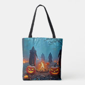 Tote Bag Conception rituelle d'Halloween éffrayant (Dos)
