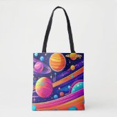 Tote Bag Conception symphonique cosmique dynamique (Devant)