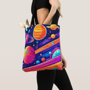 Tote Bag Conception symphonique cosmique dynamique